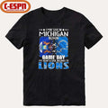 I May Live In Michigan But On Gameday My Heart And Soul Belongs To Detroit Lions 2026 Shirt