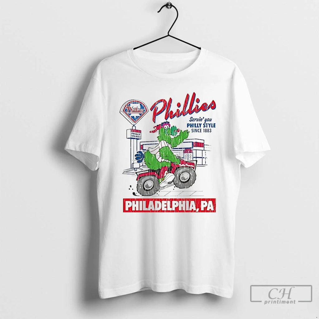 Philadelphia Phillies Serving Philly Since 1883 Tee Unisex T-shirt, Sweatshirt, Hoodie (1)