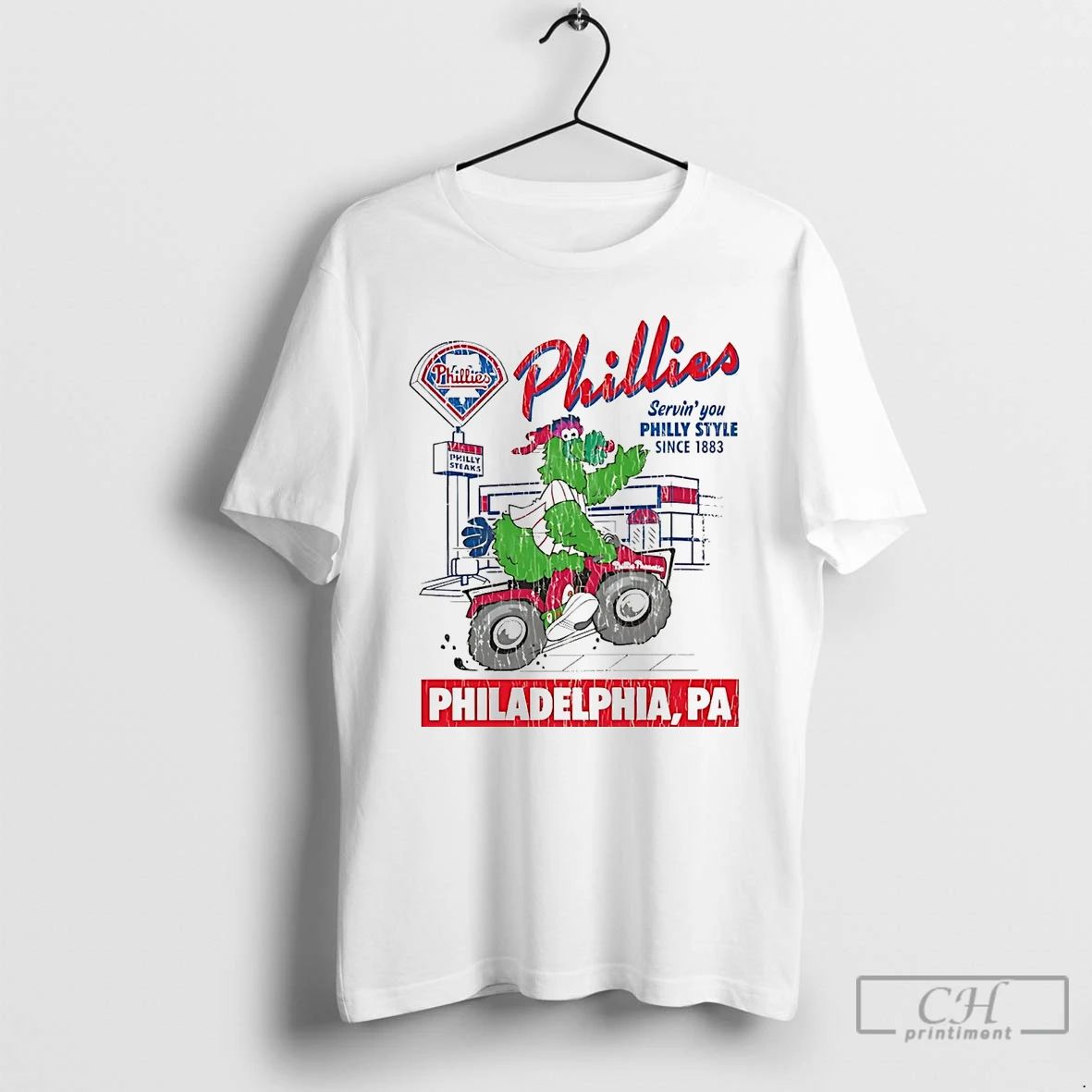 Philadelphia Phillies Serving Philly Since 1883 Tee Unisex T-shirt, Sweatshirt, Hoodie (1)