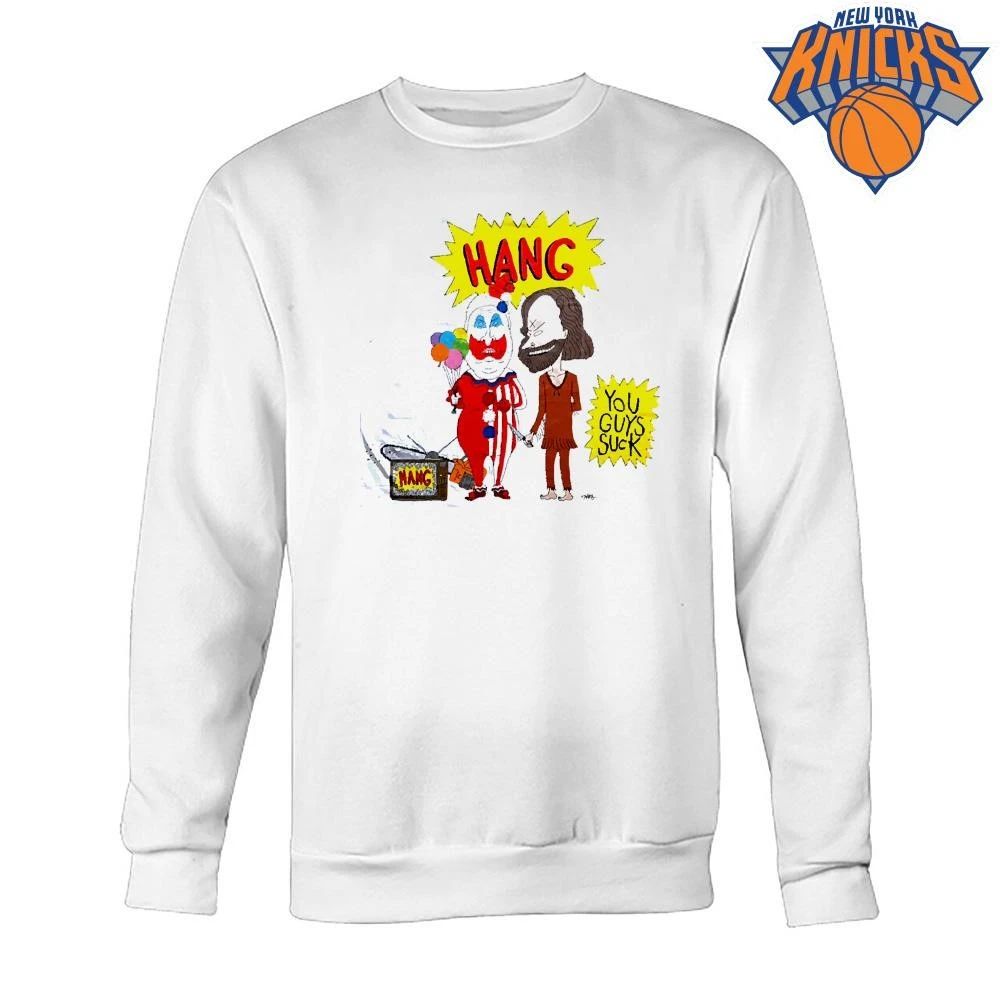 Hang You Guys Suck Killer Clown And Cult Leader Parody shirt