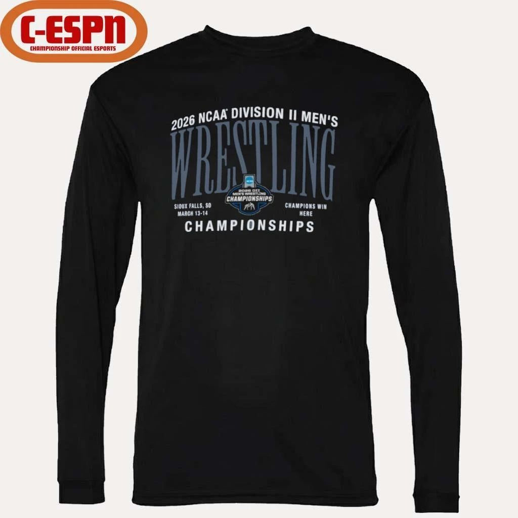 2026 NCAA Division II Men’s Wrestling Championships Sioux Falls, SD T-Shirt