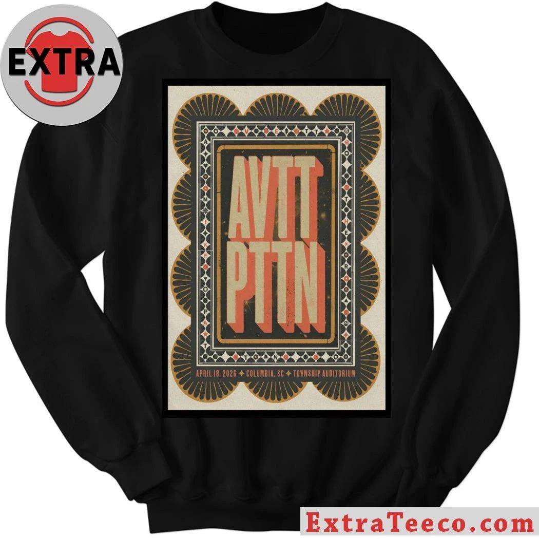 The Avett Brothers Apr 18 2026 In Columbia SC Poster The Avett Brothers Township Auditorium in Columbia SC Apr 18 2026 Poster Shirt
