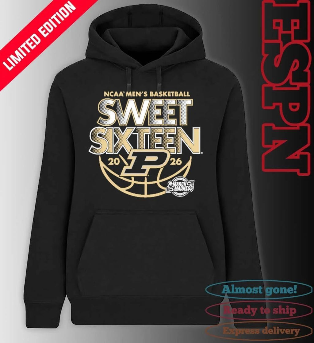 Sweet Sixteen 2026 Purdue Men’s Basketball Shirt