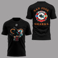 San Jose Sharks First Responders 2025 2026 Night Logo Shirt
