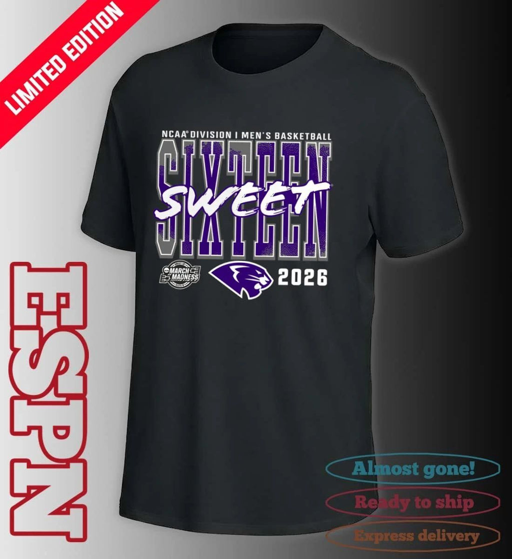 High Point Panthers 2026 NCAA Men’s Basketball Tournament March Madness Sweet 16 T-Shirt