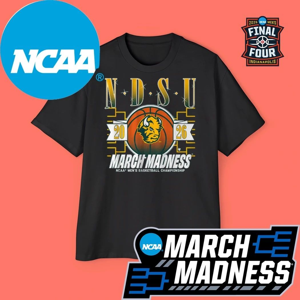 North Dakota State Bison MBB 2026 NCAA Women’s Basketball Championship March Madness Logo Shirt