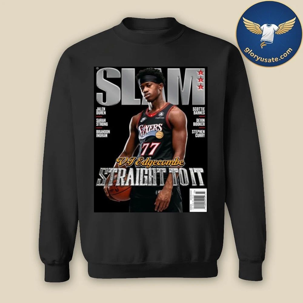 SLAM 260 Cover Poster VJ Edgecombe Straight To It Magazine Poster Shirt