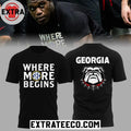 Original Georgia Bulldogs 2026 Where More Begins Logo T-Shirt