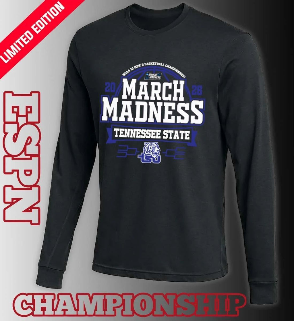 Tennessee State Tigers March Madness 2026 NCAA DI Men’s Basketball Tournament T-Shirt