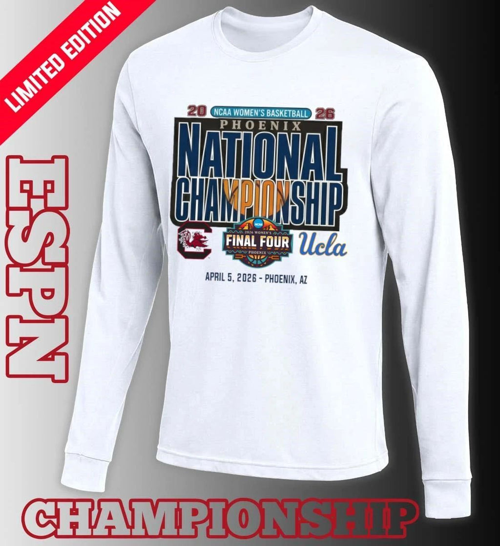 South Carolina Vs Ucla 2026 NCAA Women’s Basketball National Championship Head To Head T-Shirt