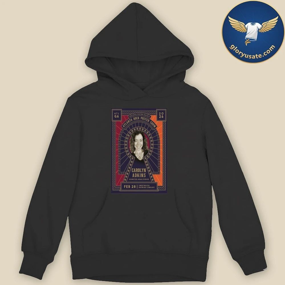 Carolyn Adkins Schnitzel Bear Studios February 28 2026 Tour Poster Shirt
