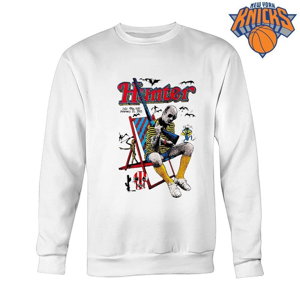 Hunter S Thompson Tribute Gun In Lawn Chair Vintage Gonzo Journalist Graphic Art shirt