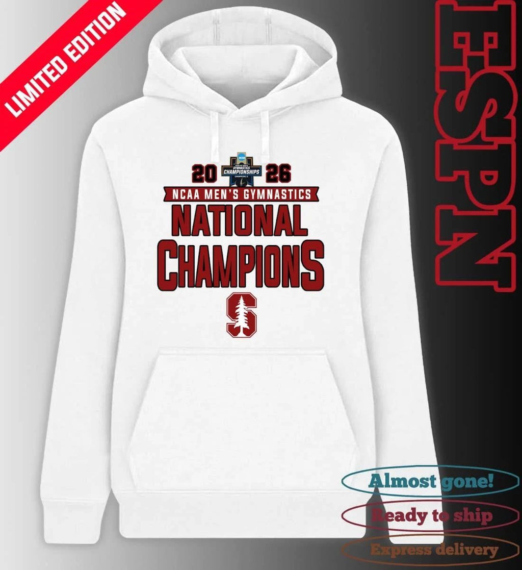 Stanford Cardinal 2026 NCAA Men’s Gymnastics National Champions Shirt