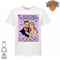 Miss Greedy and Mr Stupid Will Have A Wedding T.S Travis Kelce Funny Pop Culture Cartoon Shirt