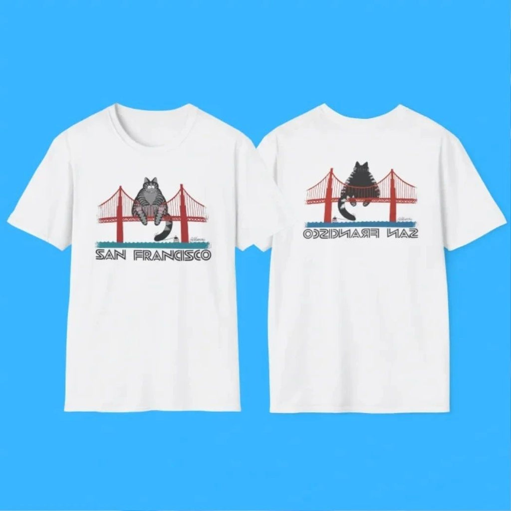 B Kliban Cat San Francisco Bridge Ryan Gosling Shirt