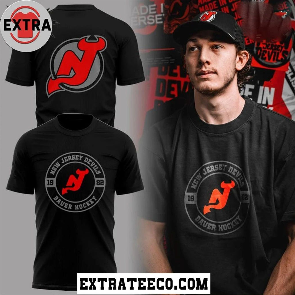 New Jersey Devils Bauer Hockey 1982 Shirts