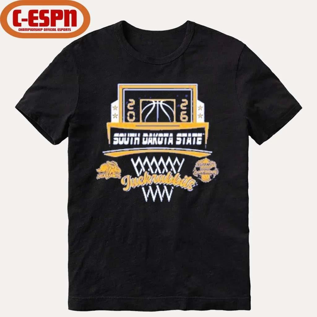 South Dakota State Jackrabbits Basketball 2026 The Summit League Championship Shirt