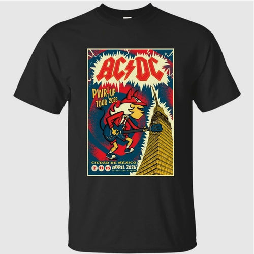 ACDC Apr 7-15 2026 Estadio GNP Seguros Mexico Shirt
