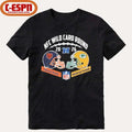 Bears Vs Packers NFC Wild Card Round Helmet Matchup T-Shirt