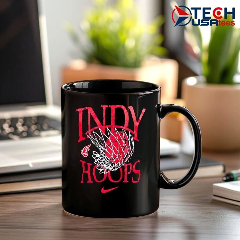 Indiana Fever Basketball Indy Hoops logo shirt
