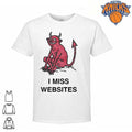 I Miss Websites Funny Retro Internet Nostalgia Devil Meme Shirt