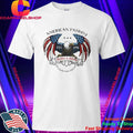 American Patriot Eagle Born And Bred 1776 In God We Trust Shirt