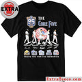 A commemorative T-shirt celebrating the 30th anniversary (1996-2026) of the New York Yankees’ The Core Five players