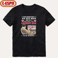Never Underestimate An Old Man Who Still Watches The Cincinnati Reds In His Seventies Shirt