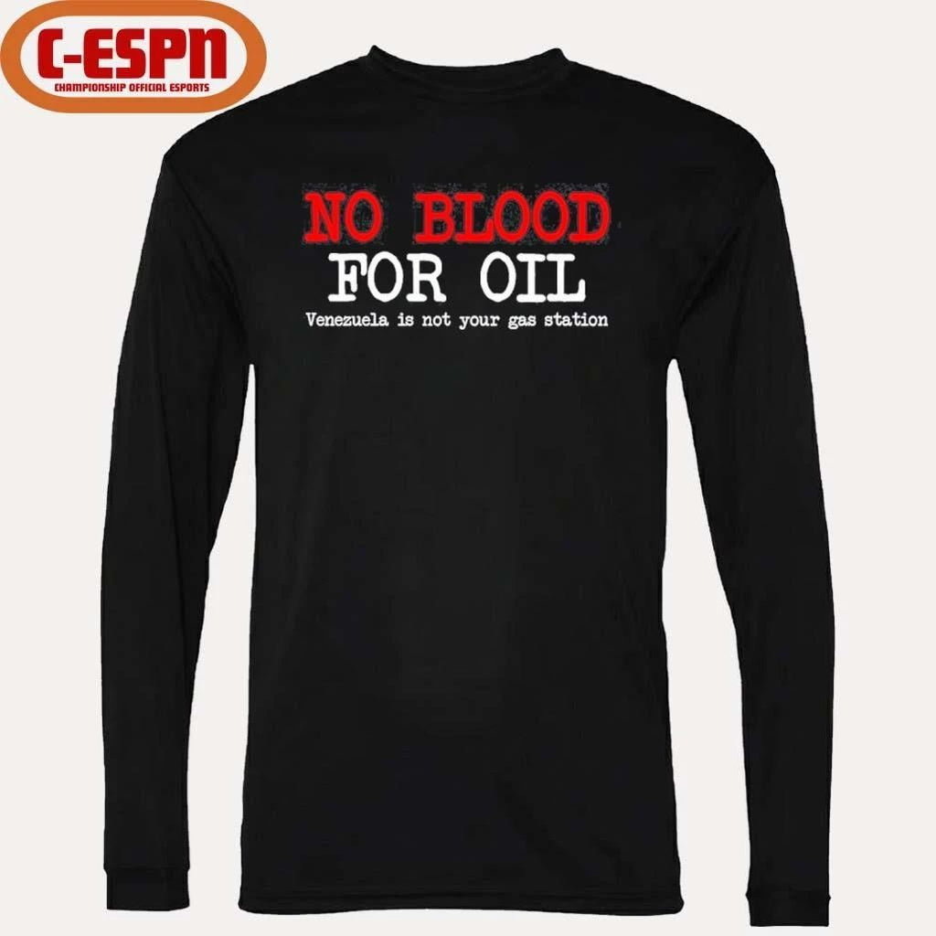 No Blood For Oil Venezuela T-Shirt
