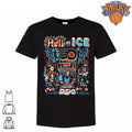 Hell On Ice Philadelphia Flyers Evil Scoreboard Punk Hockey Shirt