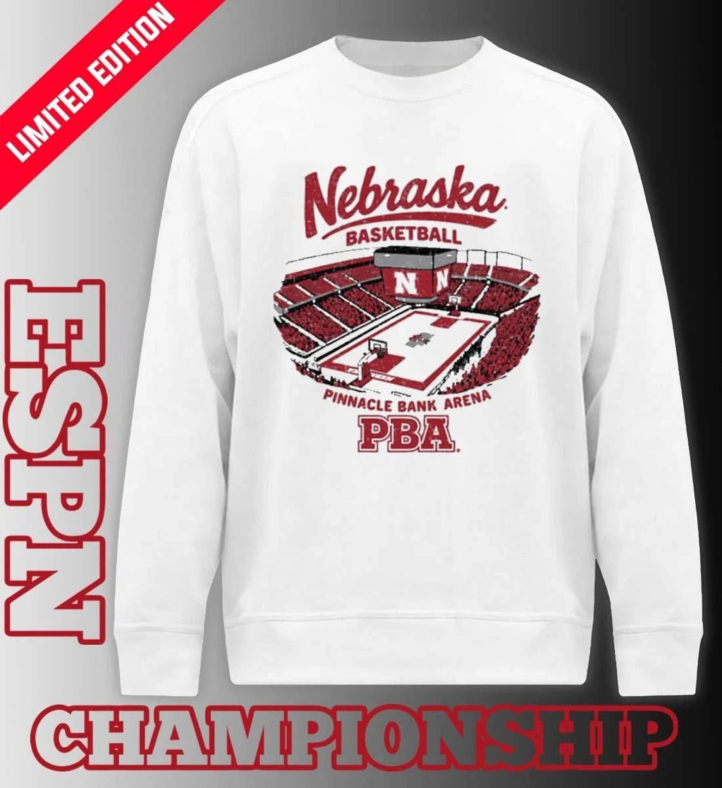 Nebraska Cornhuskers Basketball Pinnacle Bank Arena Shirt