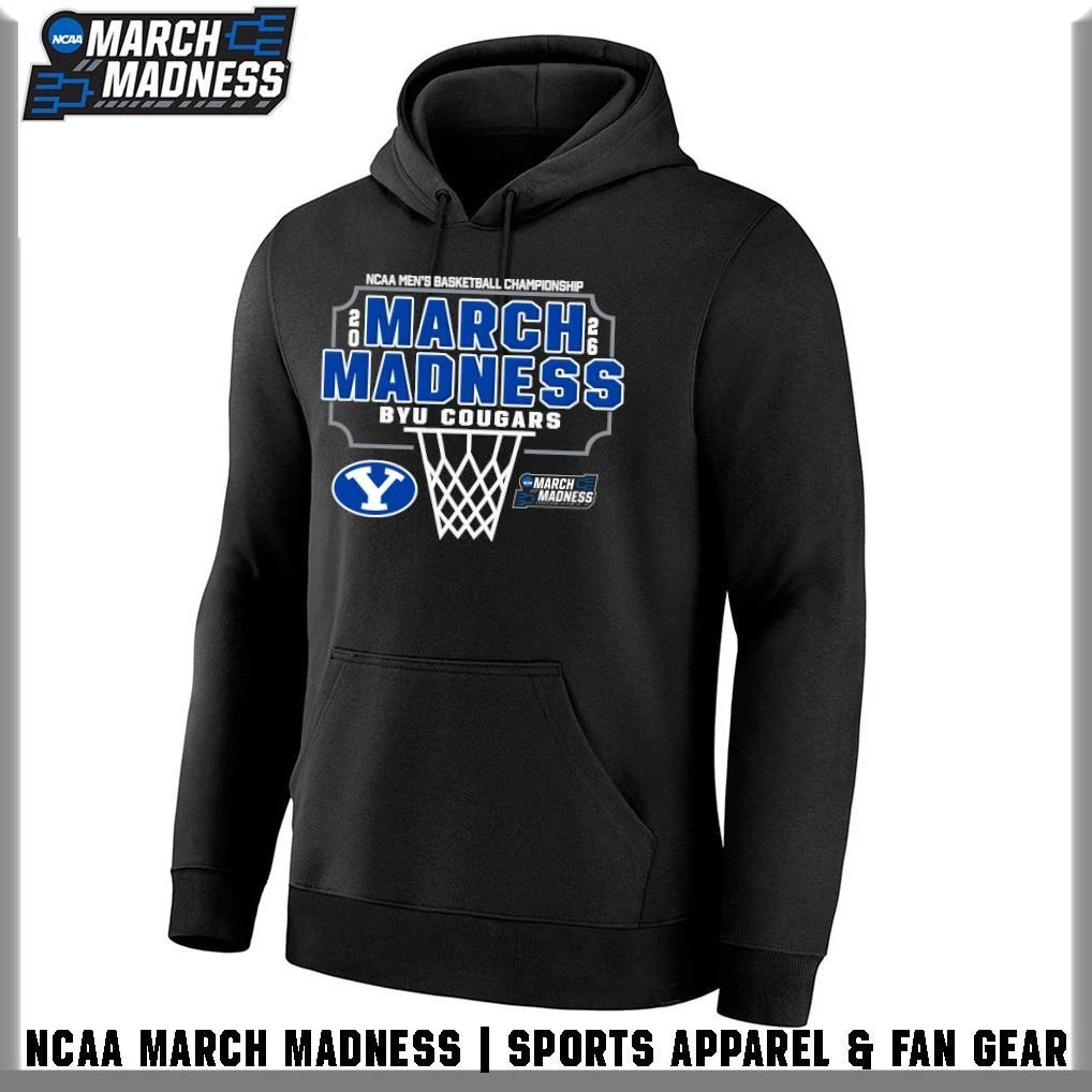 BYU Cougars 2026 NCAA Men’s Basketball Tournament March Madness T-Shirt