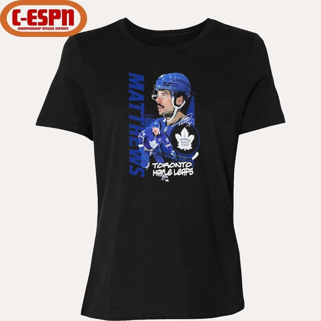 Auston Matthews Toronto Maple Leafs Vintage Playmaker T-Shirt