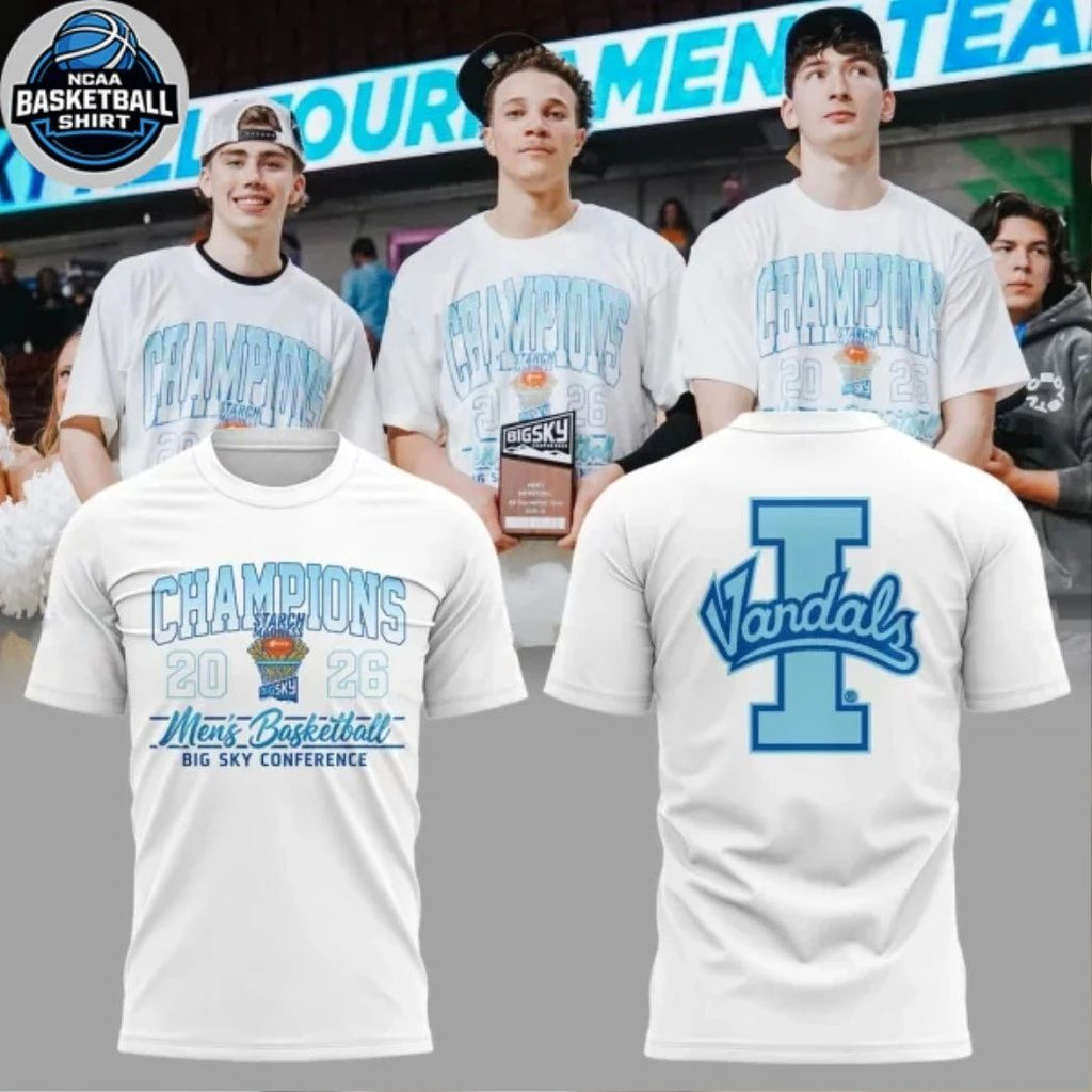 Idaho Vandals Big Sky Champions Edition For Fan T-Shirt