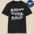 75Th Anniversary Nba Pioneers Cooper Clifton Lloyd Shirt