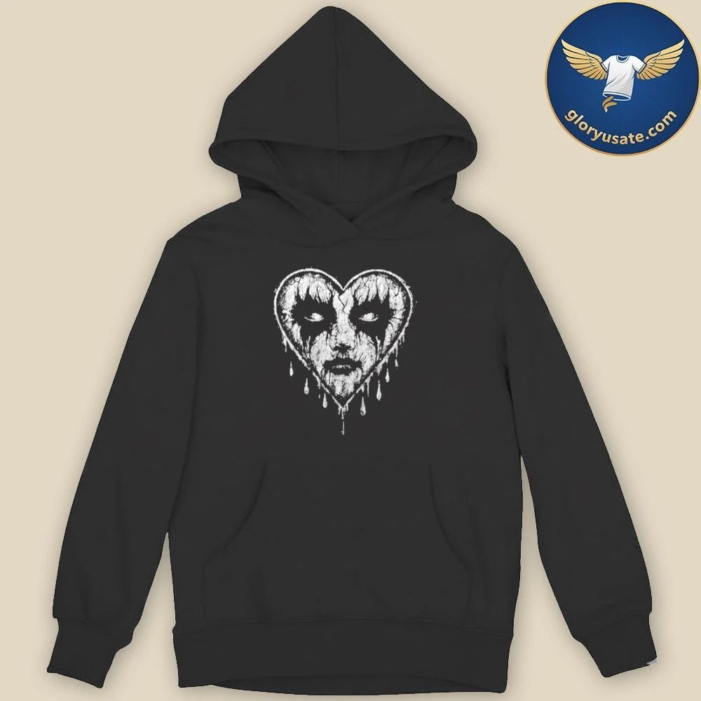 Blackcraft Corpse Paint Heart Shirt