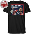 Jack Hughes-Usa Hockey Champions Red White & Hughes Signature T-Shirt