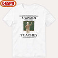 Never Underestimate A Woman Who Still Teaches In Her Eighties Shirt