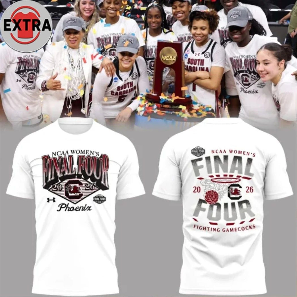 South Carolina Gamecocks 2026 WBB Final Four Edition Hoodie Shirt – Top-Rated Gift for College Basketball Lovers