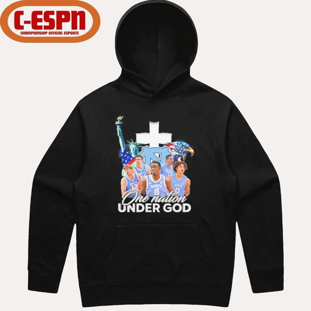 One Nation Under God UNC Men’s Basketball Shirt