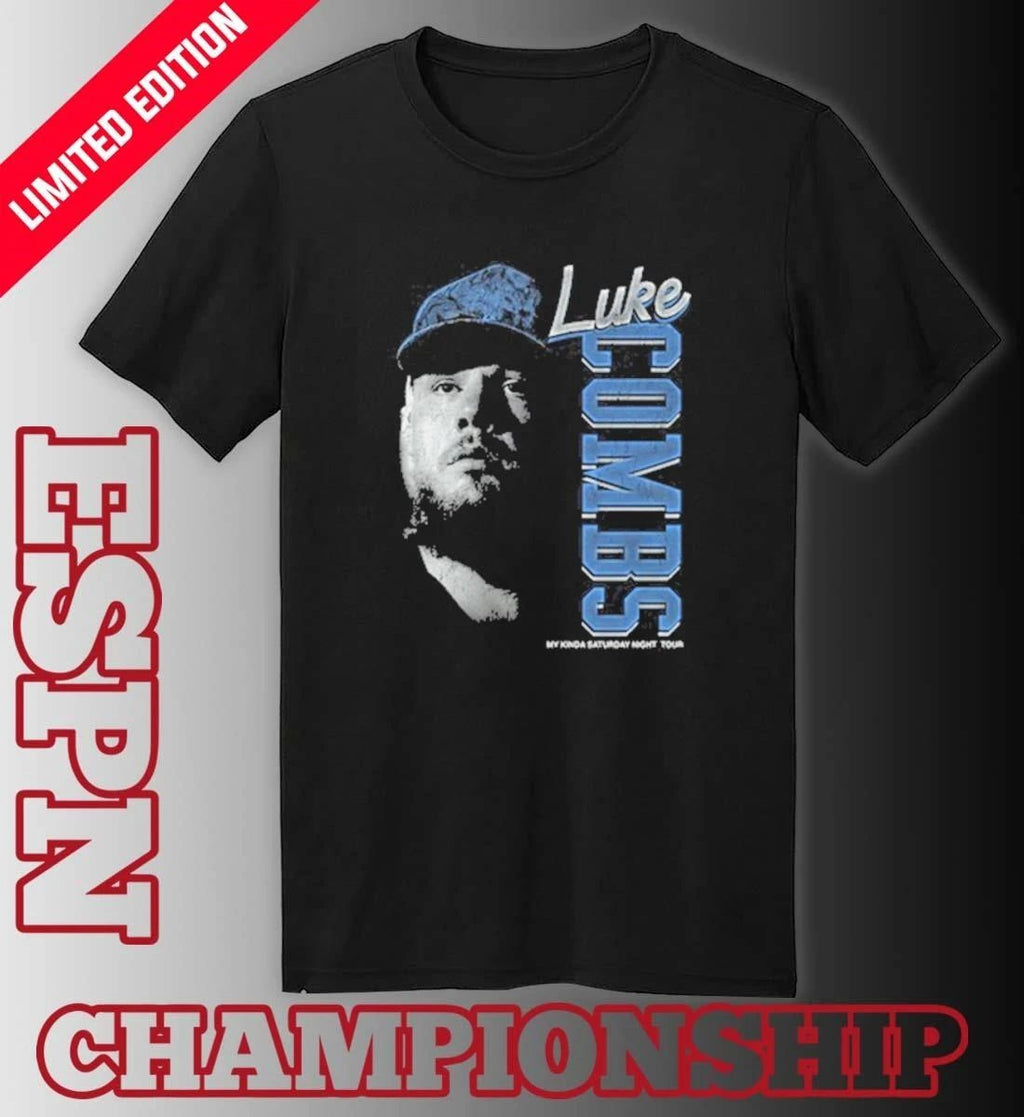 Luke Combs My Kinda Saturday Night Vintage Photo Tour Shirt
