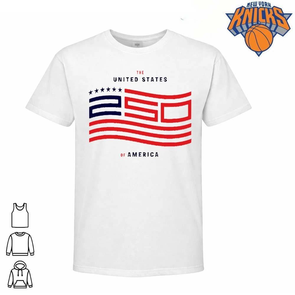 Happy 4th of July United States of America 250 Flag Stripes Semiquincentennial shirt
