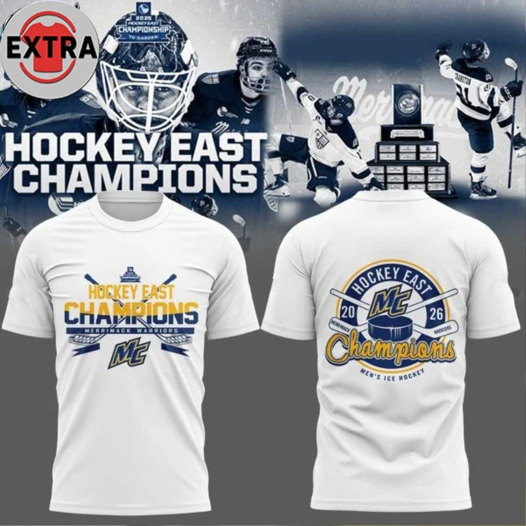 Merrimack Warriors Hockey East Champions 2026 Hoodie T-Shirt