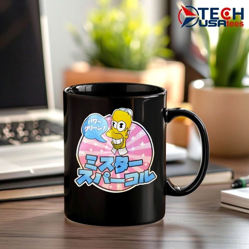 Mr. Sparkle The Simpsons Japanese shirt