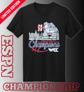 Gonzaga Bulldogs Men’s Basketball WCC Champions Skyline Player Name Shirt