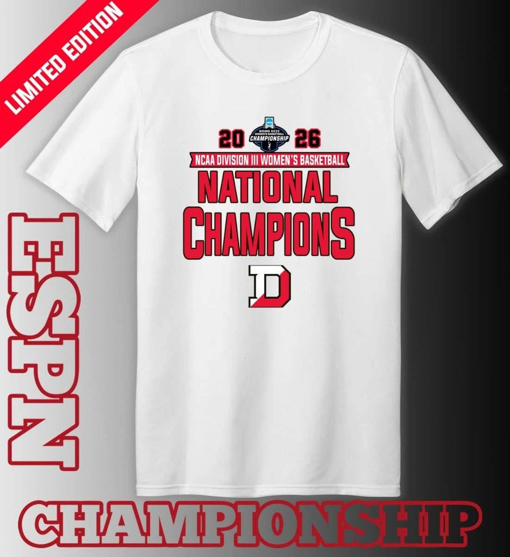 Denison Big Red NCAA DIII Women’s Basketball National Champions T-Shirt