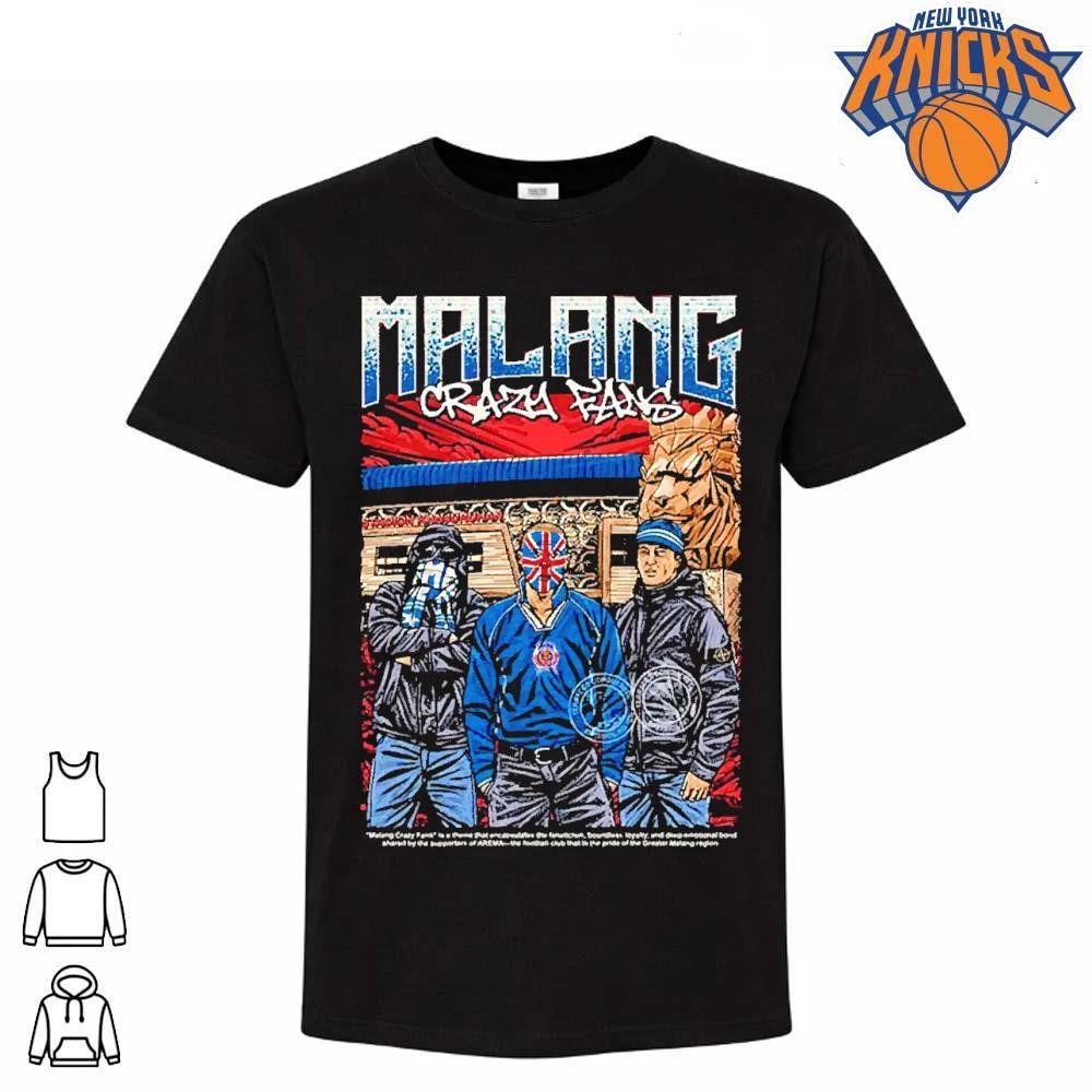 Malang Crazy Fans Arema Football Club Stadion Kanjuruhan Indonesian Football Ultras Shirt