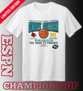Louisville Vs Michigan 2026 NCAA DI Women’s Basketball Sweet Sixteen T-Shirt