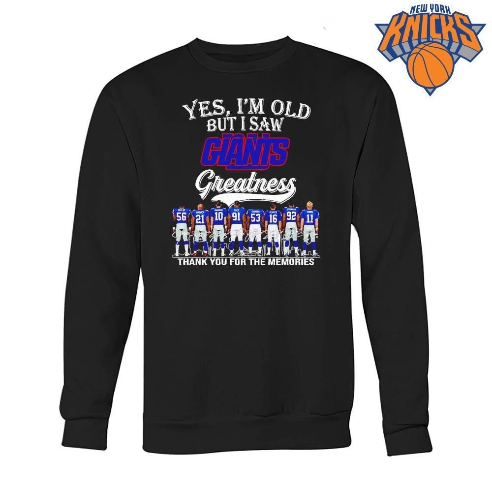 2026 Yes, I’m Old But I Saw Giants Greatness Shirt