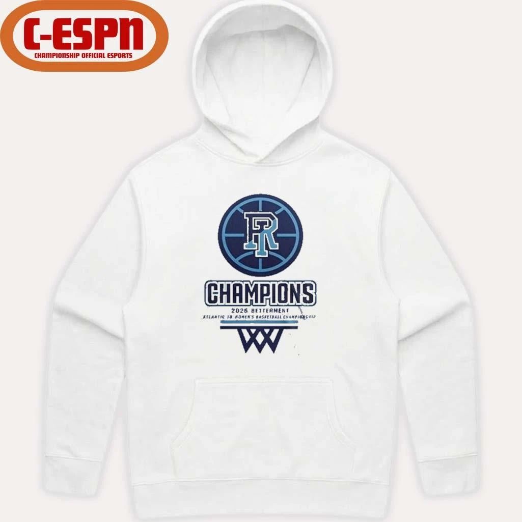 Rhode Island Rams A-10 Conference Tournament Women’s Basketball Champions Locker Room T-shirt